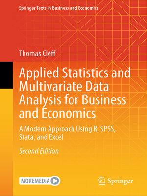 cover image of Applied Statistics and Multivariate Data Analysis for Business and Economics